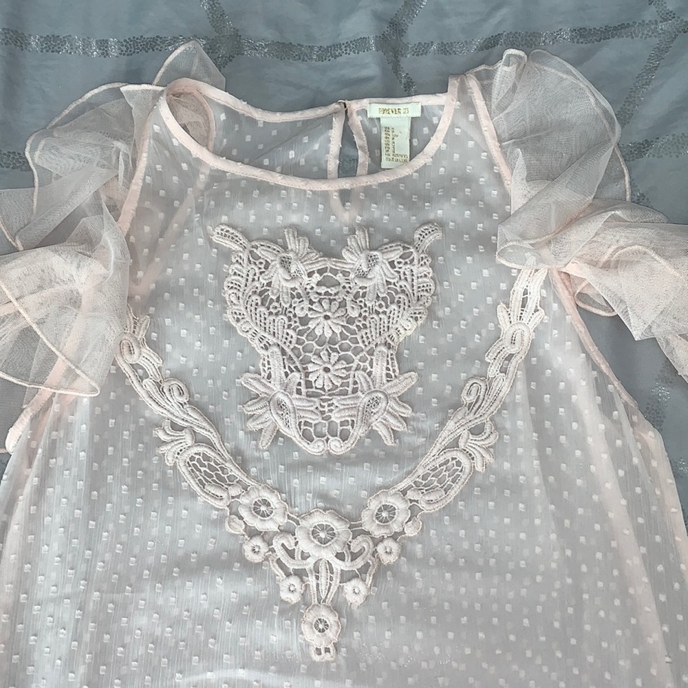 Forever 21 Pink Blouse